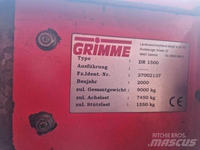 Grimme DR 1500 Potato harvesters