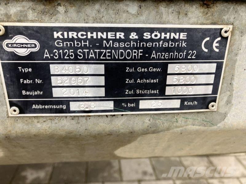 Kirchner B4050 Manure spreaders