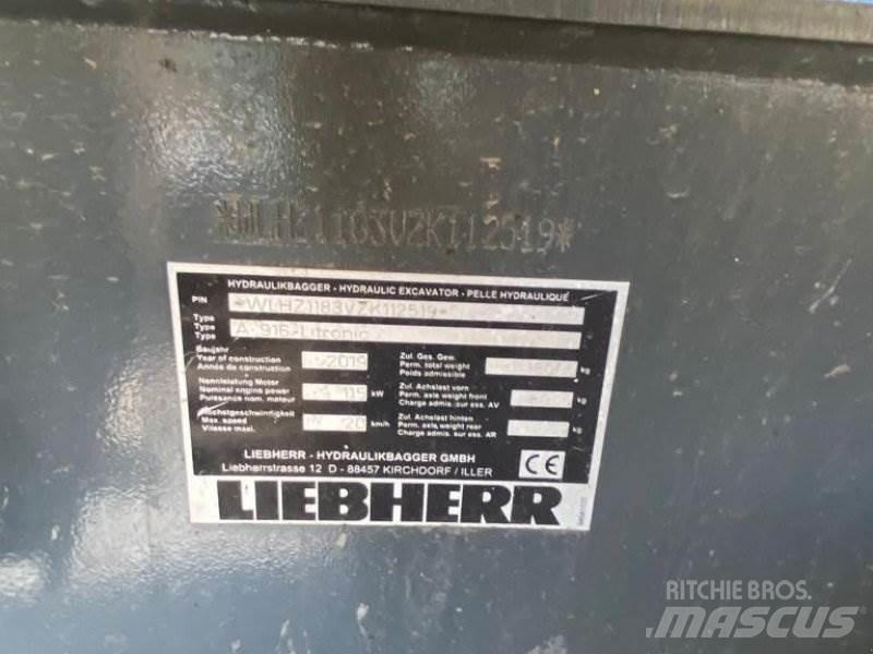 Liebherr A 916 Wheeled excavators