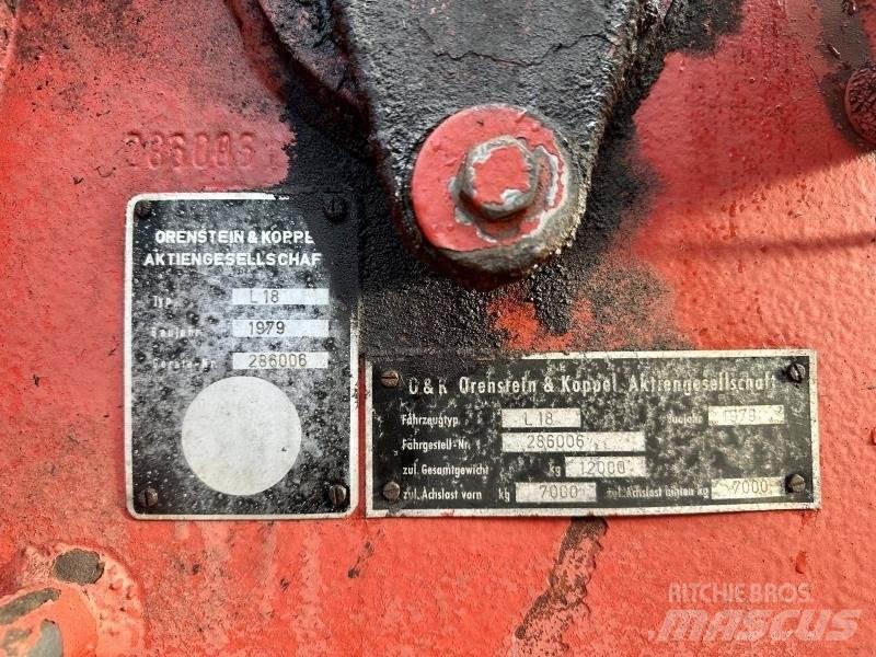 O&K L 18 Wheel loaders
