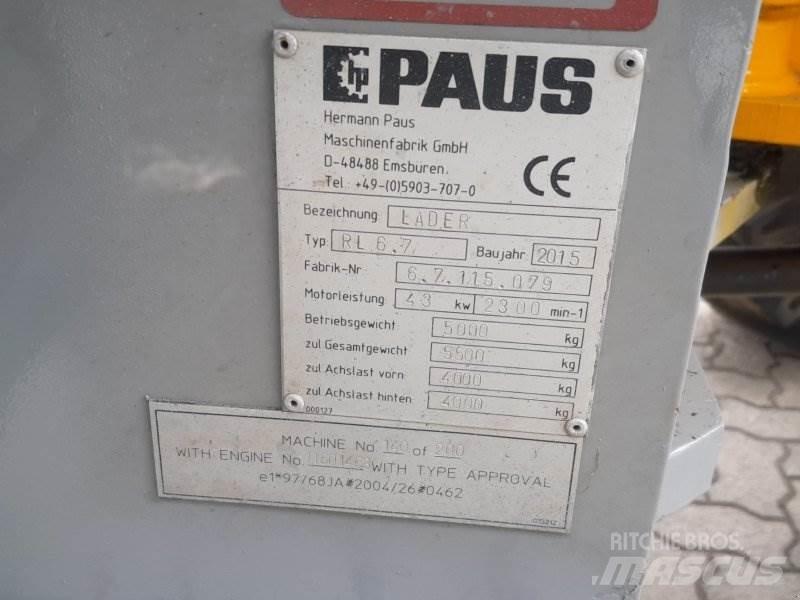 Paus RL 6.7 Wheel loaders
