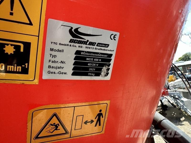  WDS 400 K Sand and salt spreaders