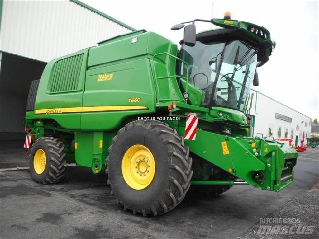 John Deere T660 Combine harvesters
