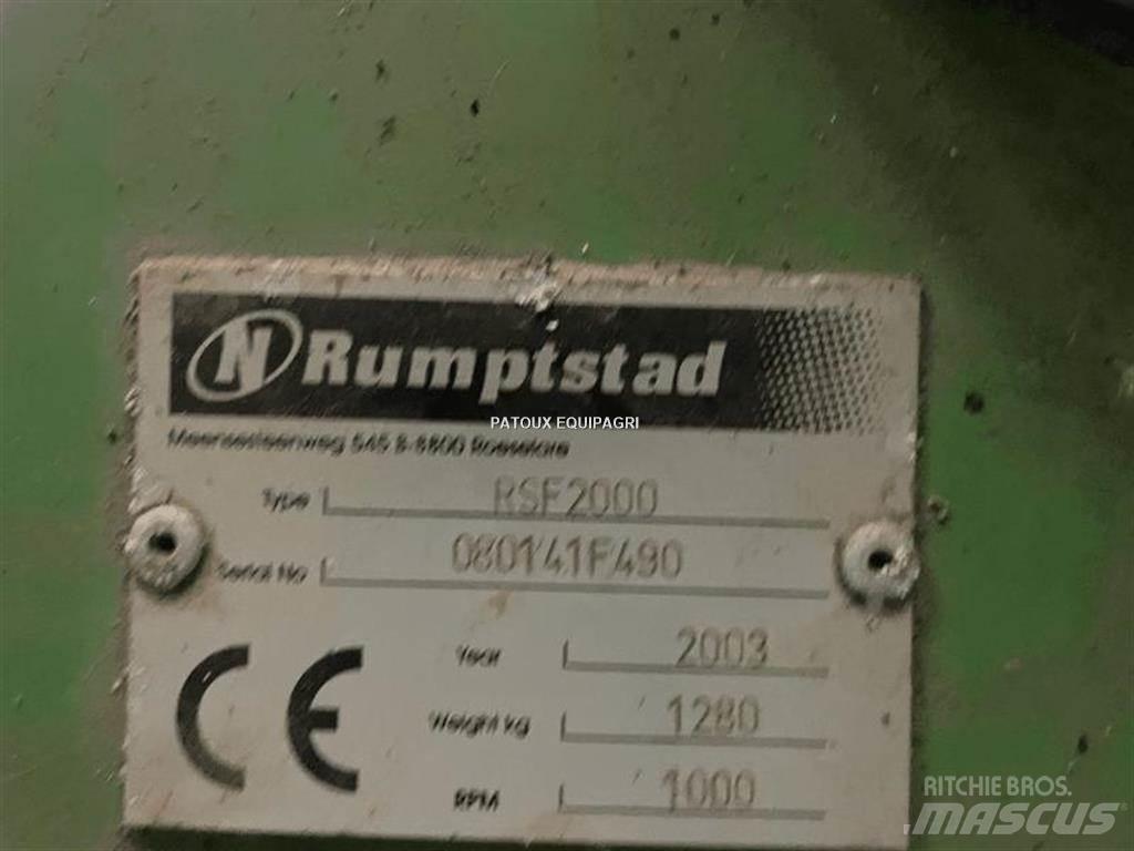 Rumpstad RSF2000 Power harrows and rototillers