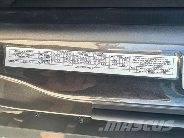 Peterbilt 567 Prime Movers