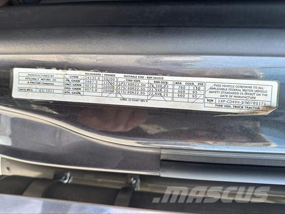 Peterbilt 567 Prime Movers