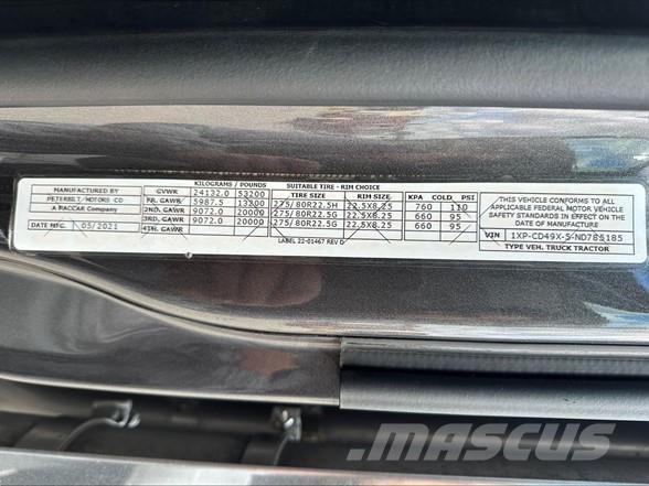 Peterbilt 567 Prime Movers