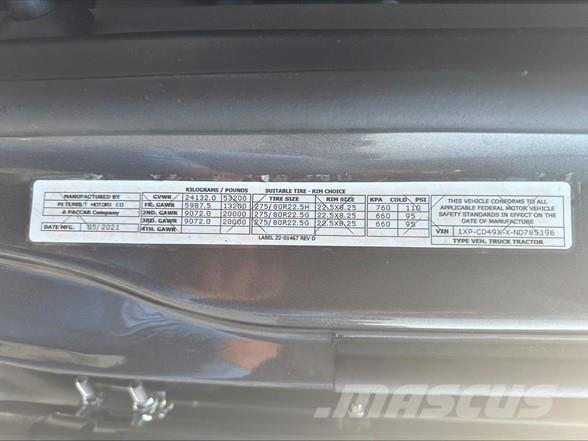 Peterbilt 567 Prime Movers