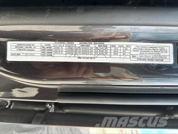 Peterbilt 567 Prime Movers