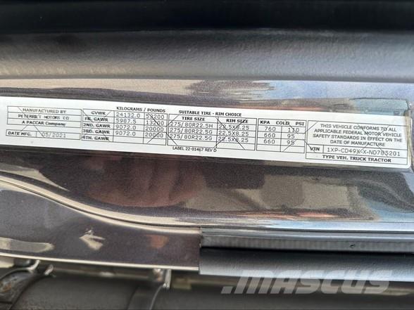 Peterbilt 567 Prime Movers