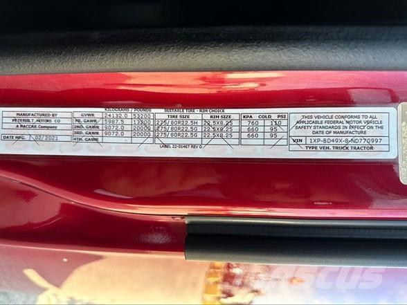 Peterbilt 579 Prime Movers