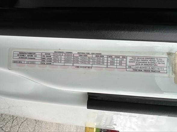 Peterbilt 579 Prime Movers