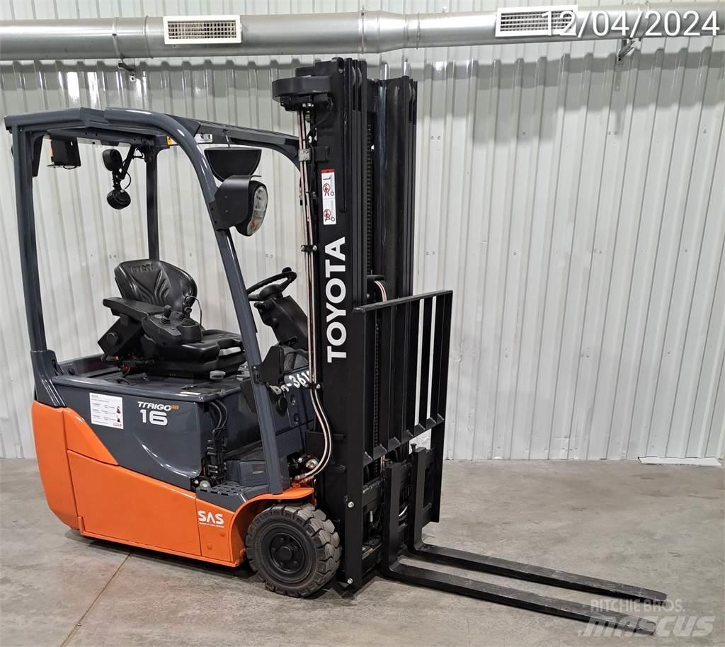 Toyota 8FBE16T Electric forklift trucks