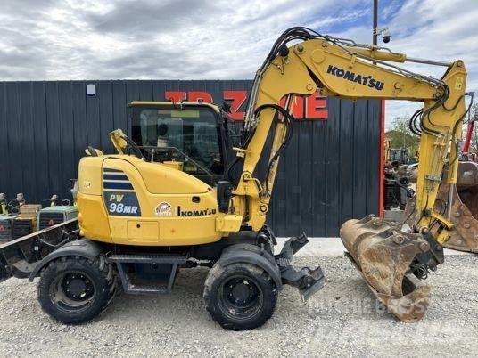 Komatsu PW98MR-10 Wheeled excavators