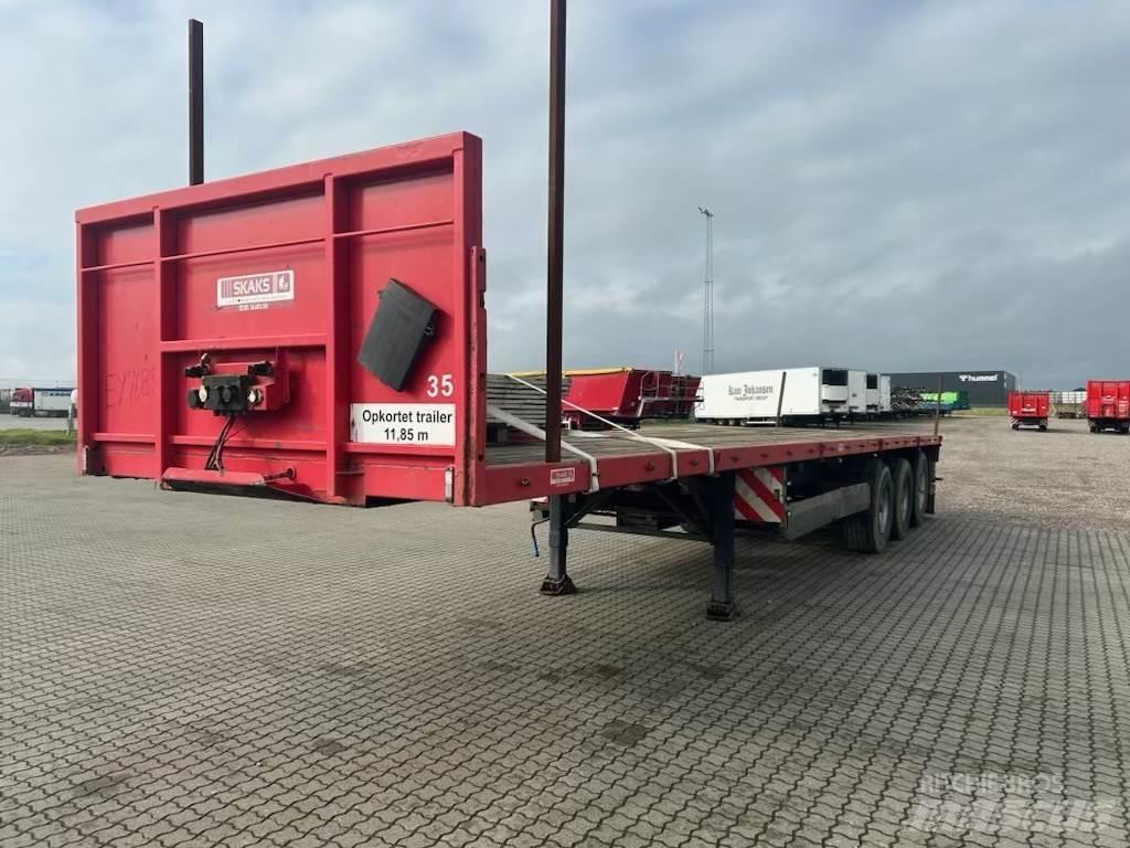 Pacton M. alusider Flatbed/Dropside semi-trailers