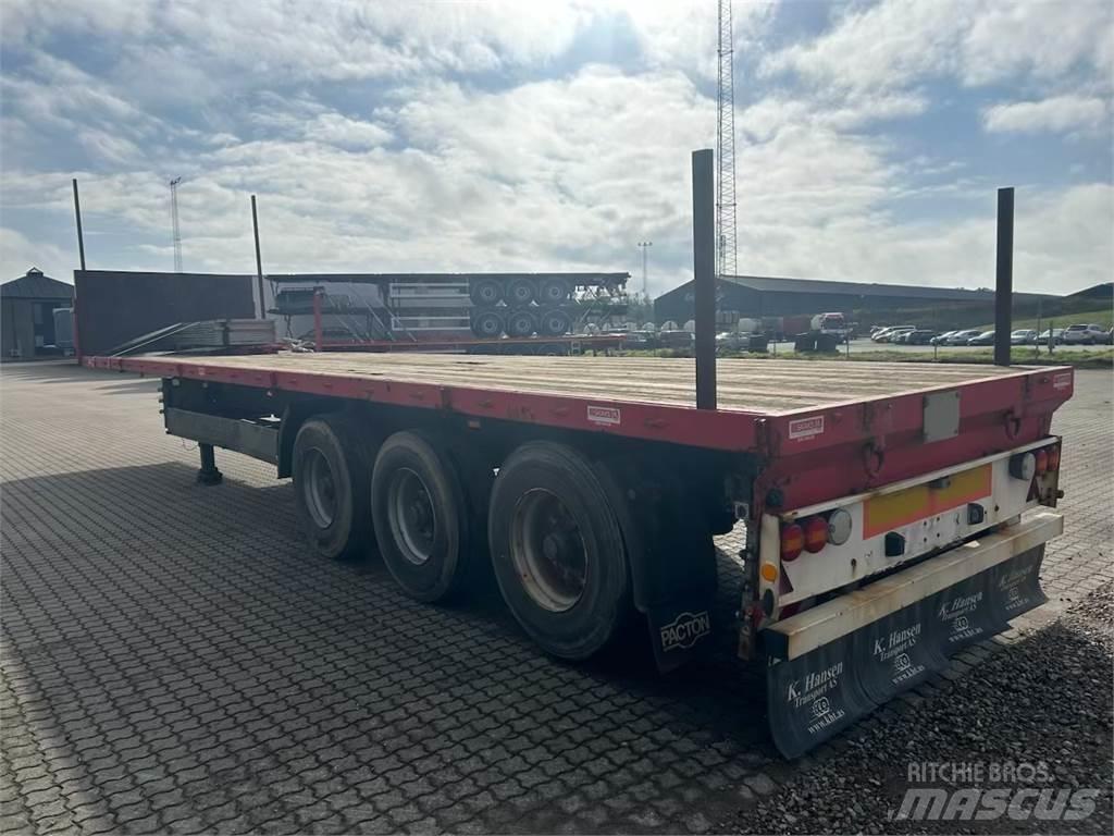 Pacton M. alusider Flatbed/Dropside semi-trailers