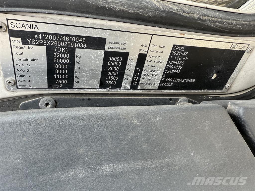 Scania P450 Euro6 Commercial vehicle