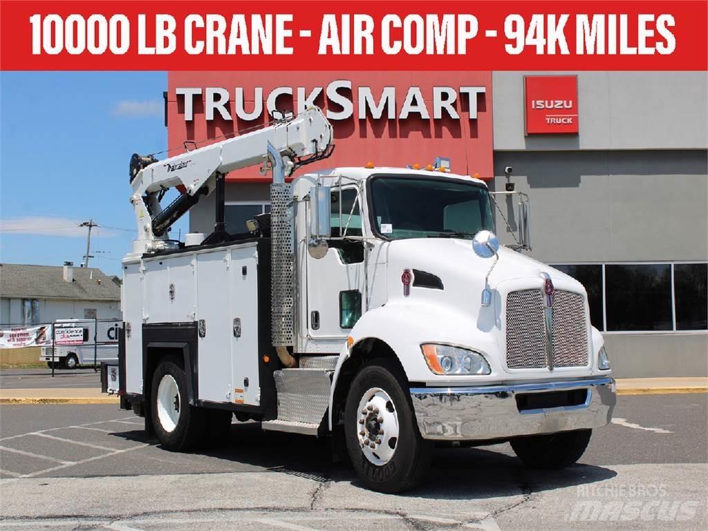Kenworth T370 Truck mounted cranes