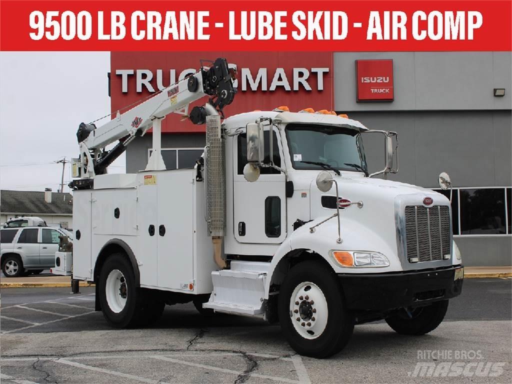Peterbilt 337 Truck mounted cranes