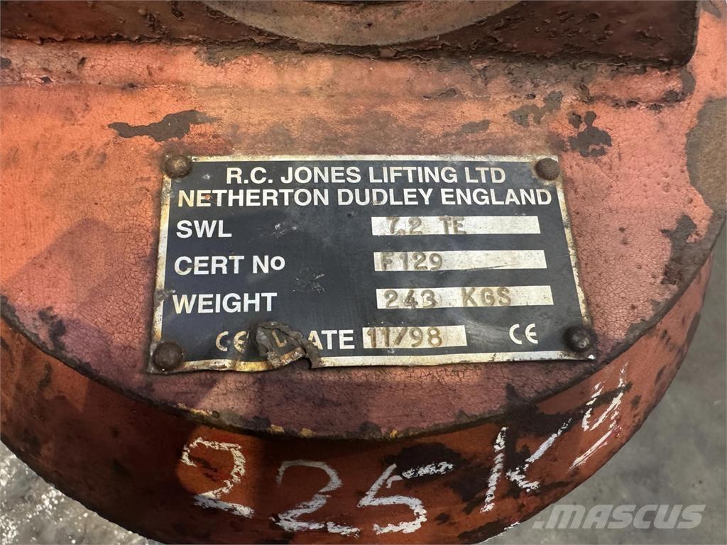  Hookball 7.2 ton Crane parts and equipment