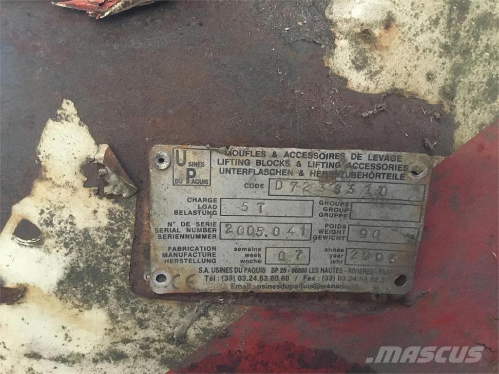  Hookblock 5ton Crane parts and equipment