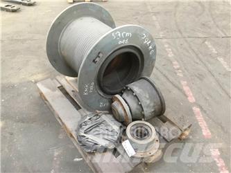 Krupp KMK 4070 winch Crane parts and equipment