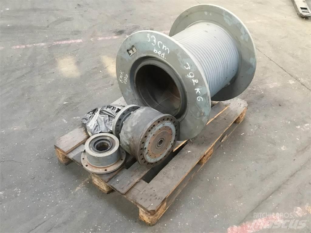Krupp KMK 4070 winch Crane parts and equipment