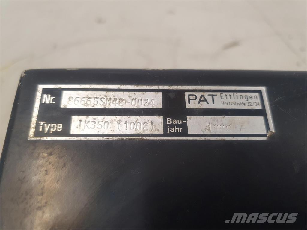  PAT LMB display Crane parts and equipment