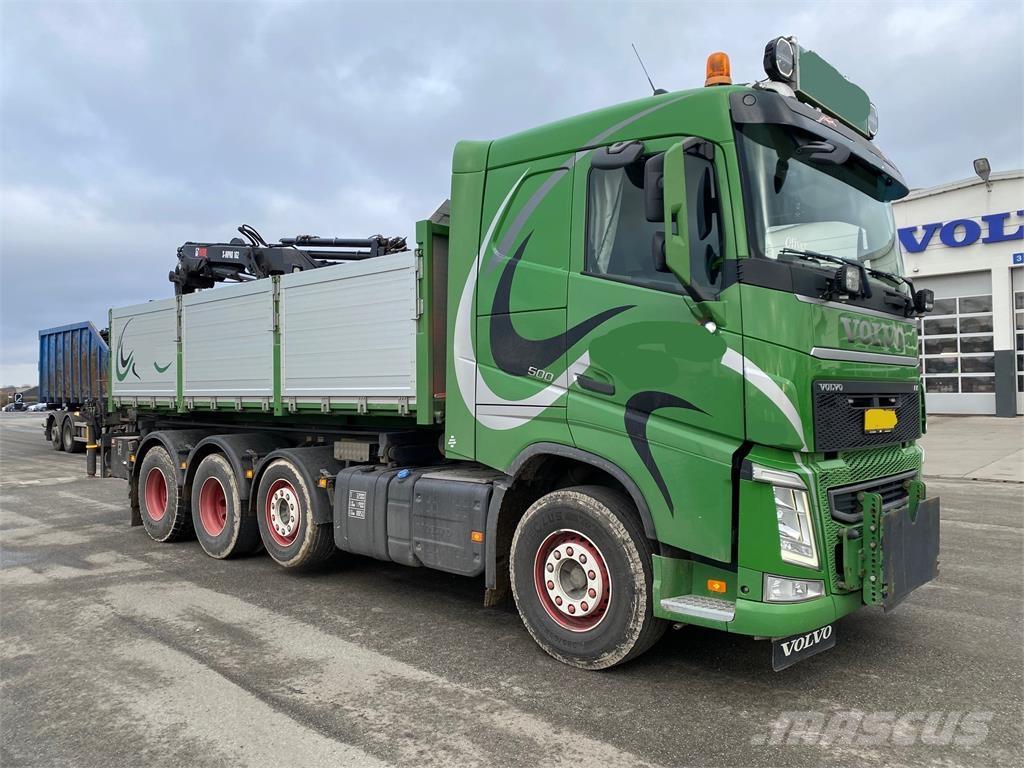 Volvo FH 8x4 Truck mounted cranes