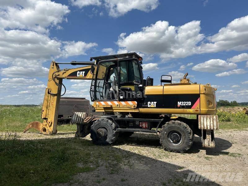 CAT M322D VAH Wheeled excavators