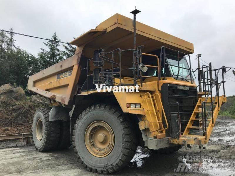 Komatsu HD605-7 Rigid dump trucks