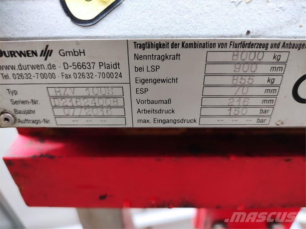 Durwen RZV100S Others