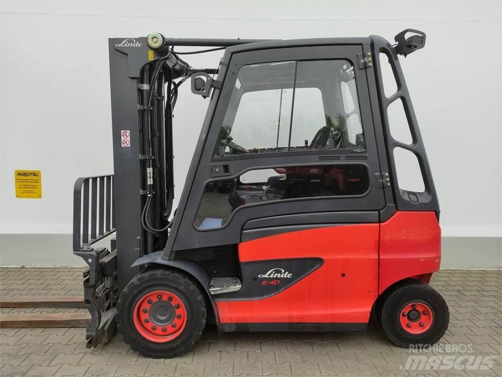 Linde E40H-01/600-388 Electric forklift trucks