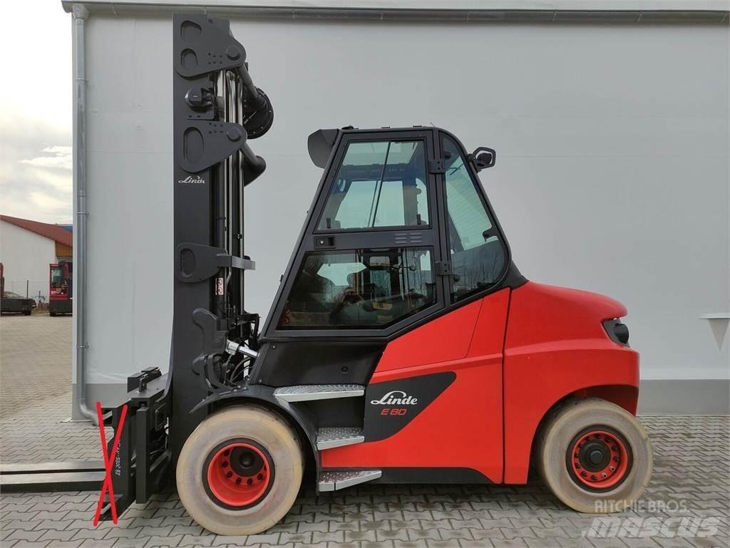 Linde E80-01/900 Electric forklift trucks