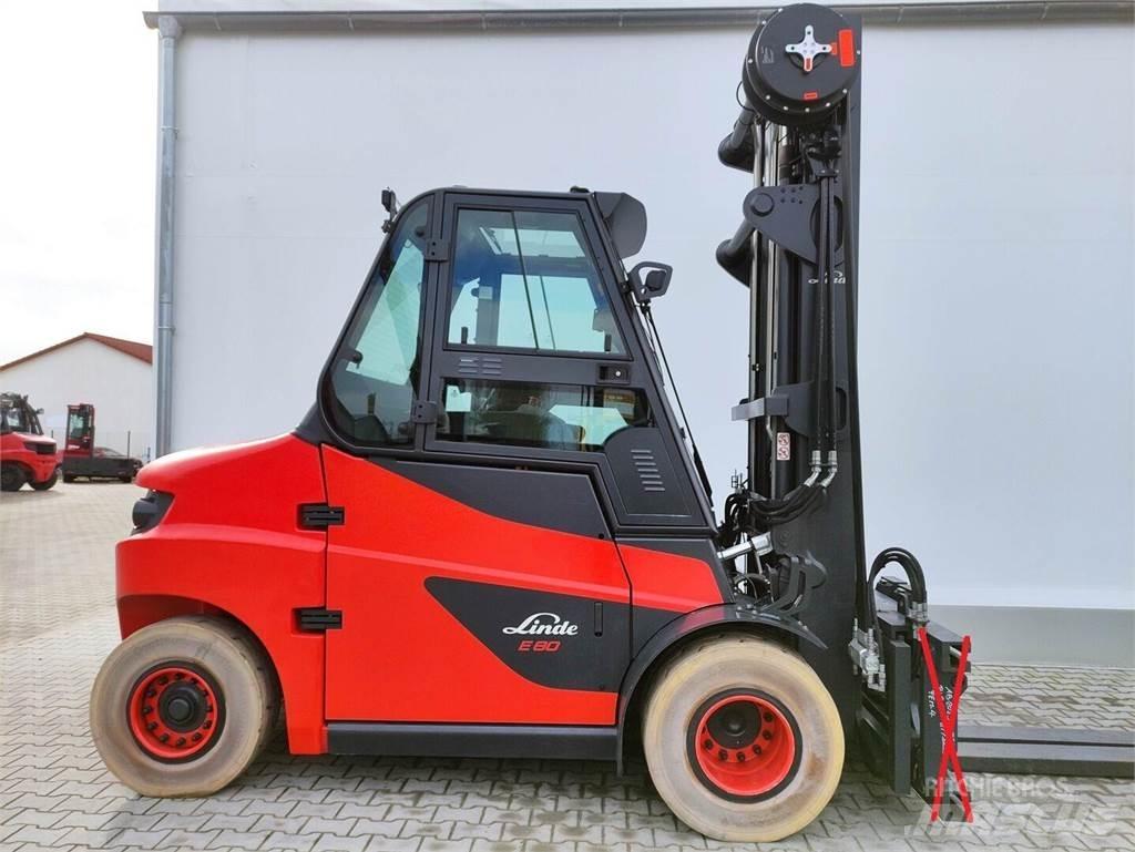 Linde E80-01/900 Electric forklift trucks