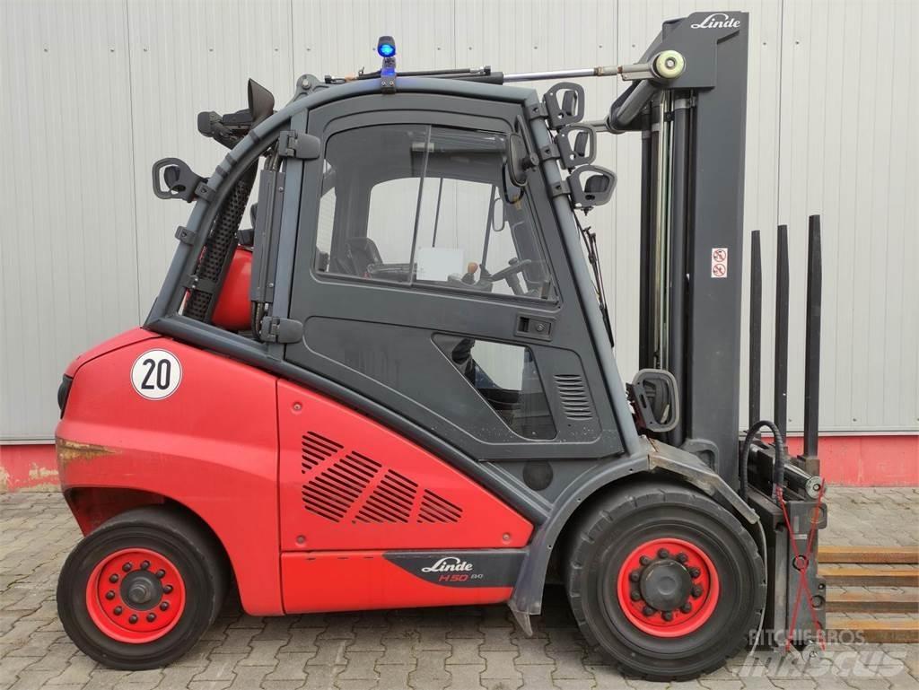 Linde H50T-02-394 EVO LPG trucks