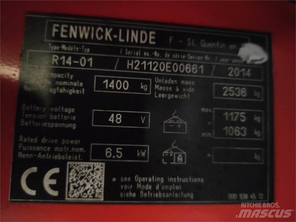 Linde R14-01-1120 Reach truck