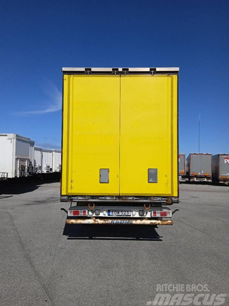 Krone GARDIN - AKSELAFSTAND 8100 MM Curtain sider semi-trailers