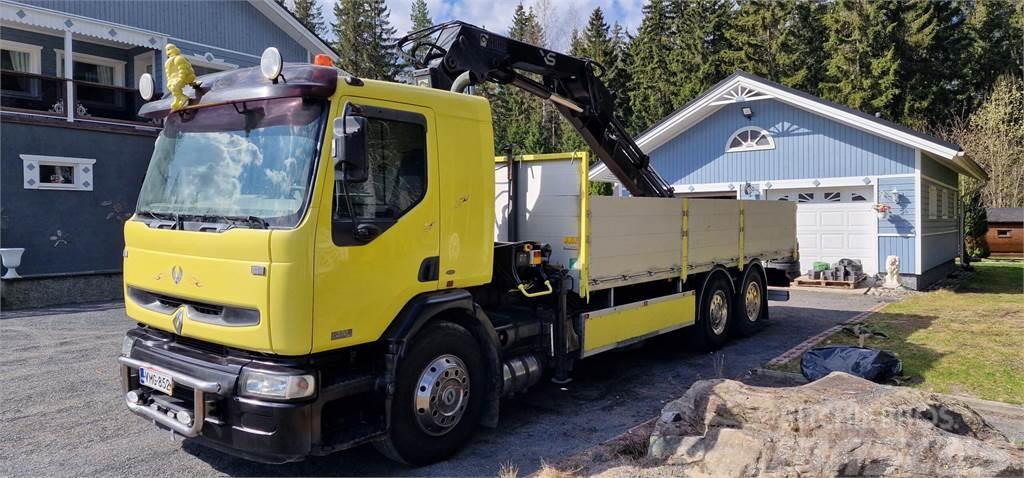 Renault 370 dci Truck mounted cranes