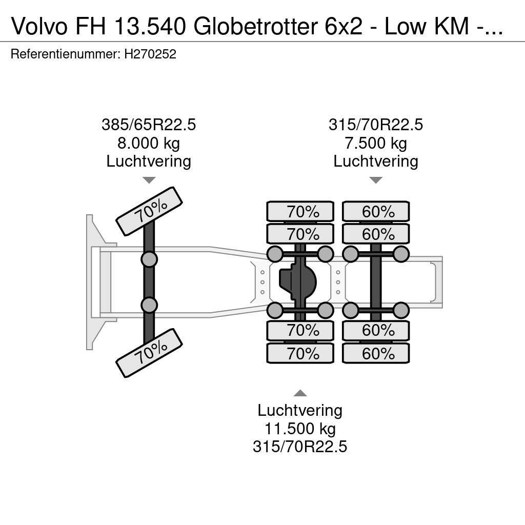 Volvo FH 13.540 Globetrotter 6x2 - Low KM - Retarder - L Prime Movers