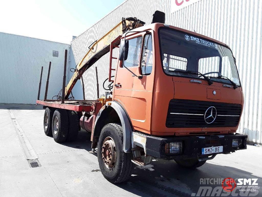 Mercedes-Benz 2632 Truck mounted cranes