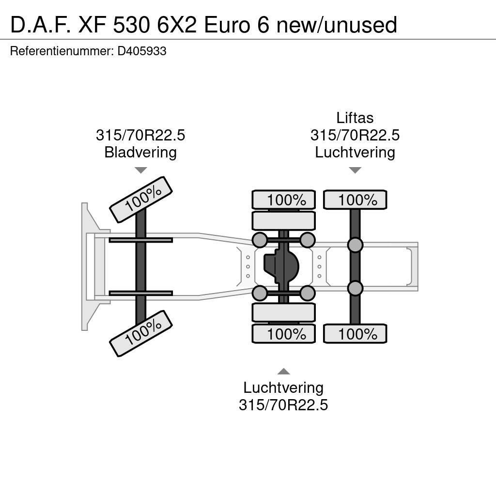 DAF XF 530 6X2 Euro 6 new/unused Prime Movers