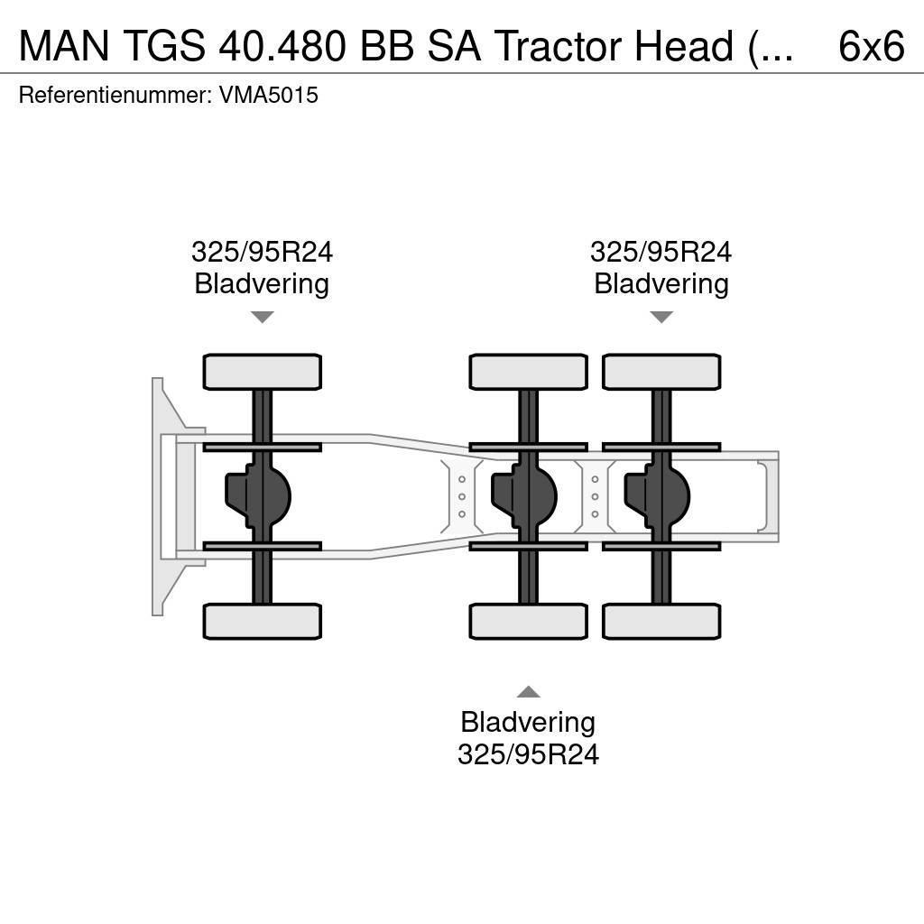 MAN TGS 40.480 BB SA Tractor Head (15 units) Prime Movers