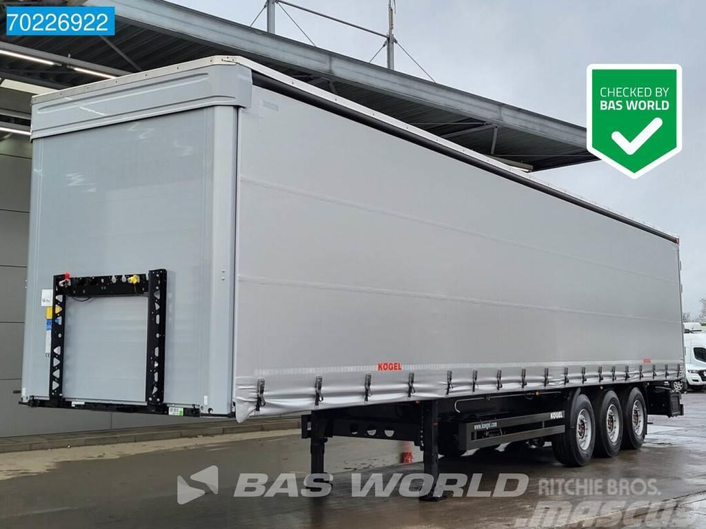Kögel S24-1 NEW + COIL SAF Liftachse Edscha Fulda tyres Curtain sider semi-trailers