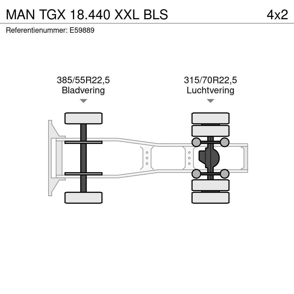 MAN TGX 18.440 XXL BLS Prime Movers