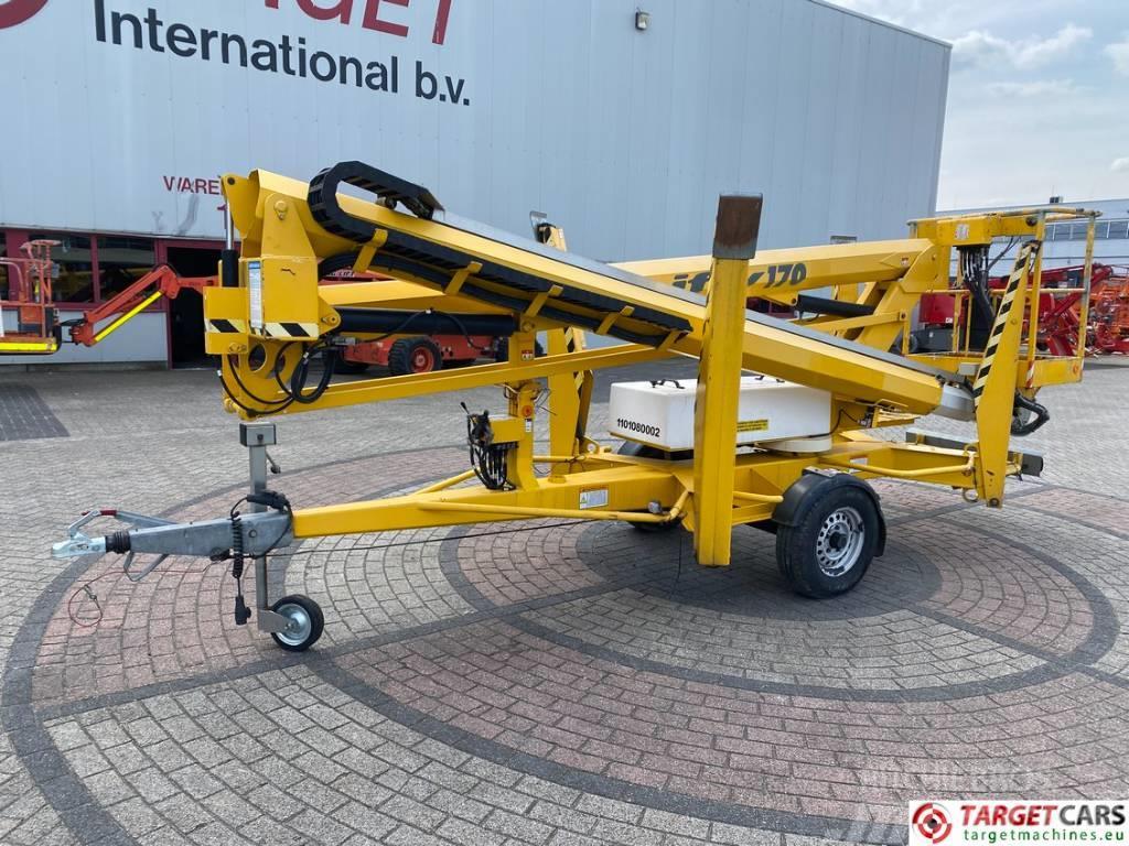 Niftylift 170HE Articulated Electric Towable BoomLift 1710cm Trailer mounted platforms