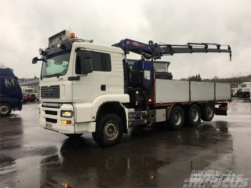 MAN TGA35.480 8X4/4 BL Truck mounted cranes