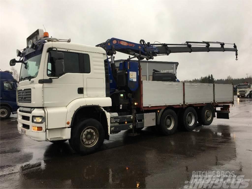 MAN TGA35.480 8X4/4 BL Truck mounted cranes