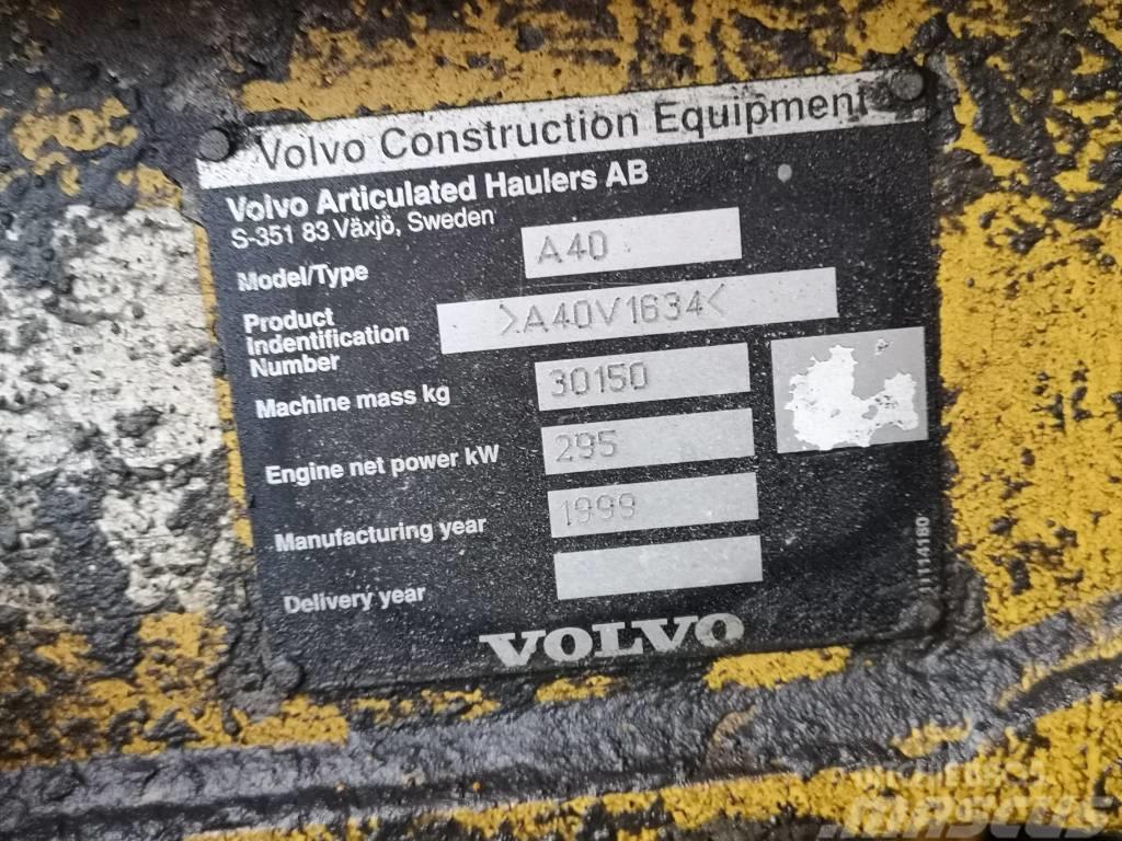 Volvo A 40 Articulated Haulers