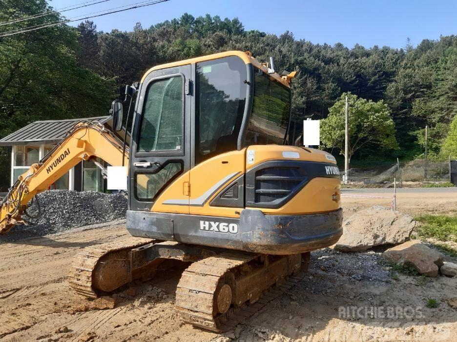 Hyundai HX60 Mini excavators < 7t (Mini diggers)